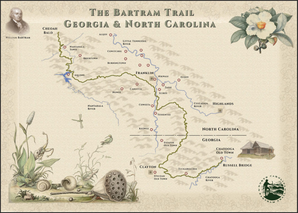 Bartram Trail Map