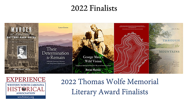 2022 Thomas Wolf Memorial Literary Award Finalists